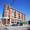 New shops and apartments on Peterson Avenue